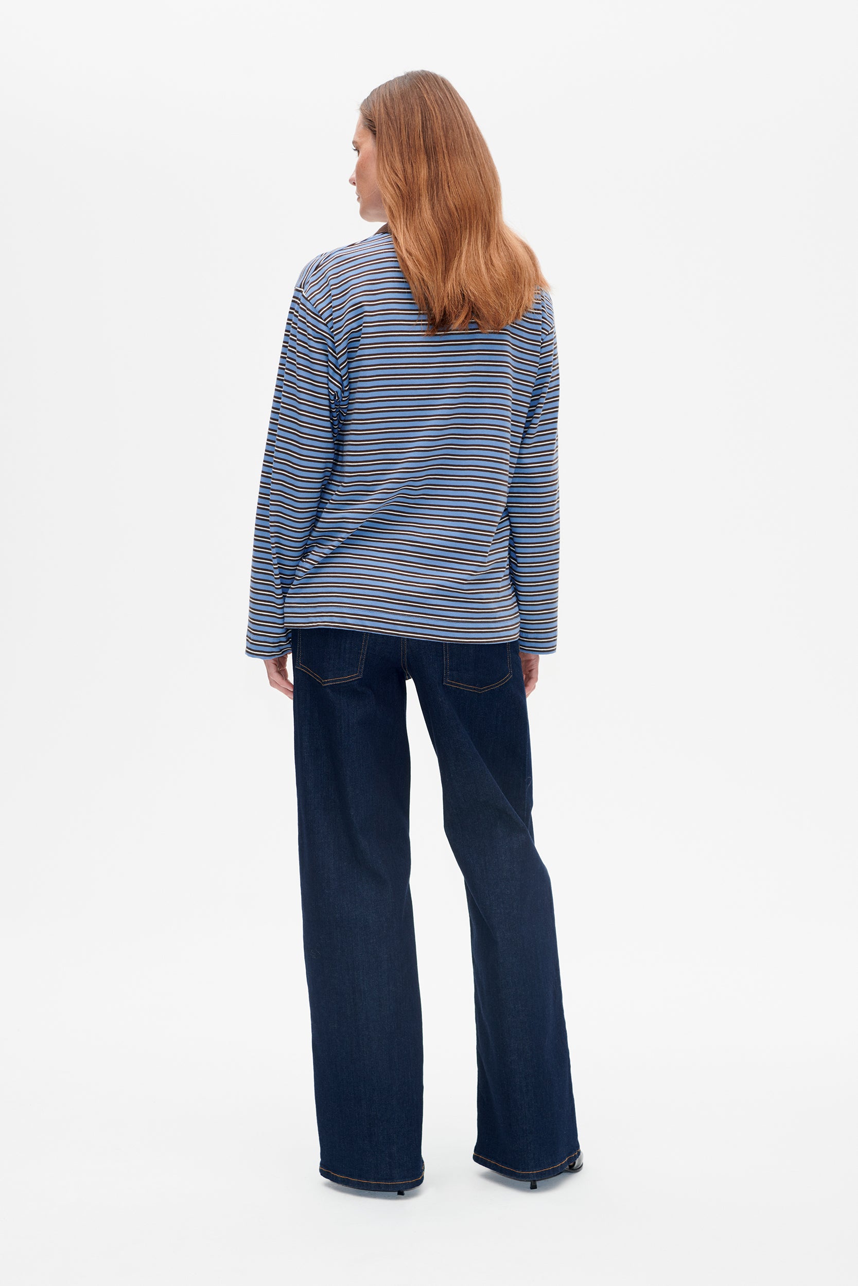 JEANNI T-SHIRT | Java Polo Stripe
