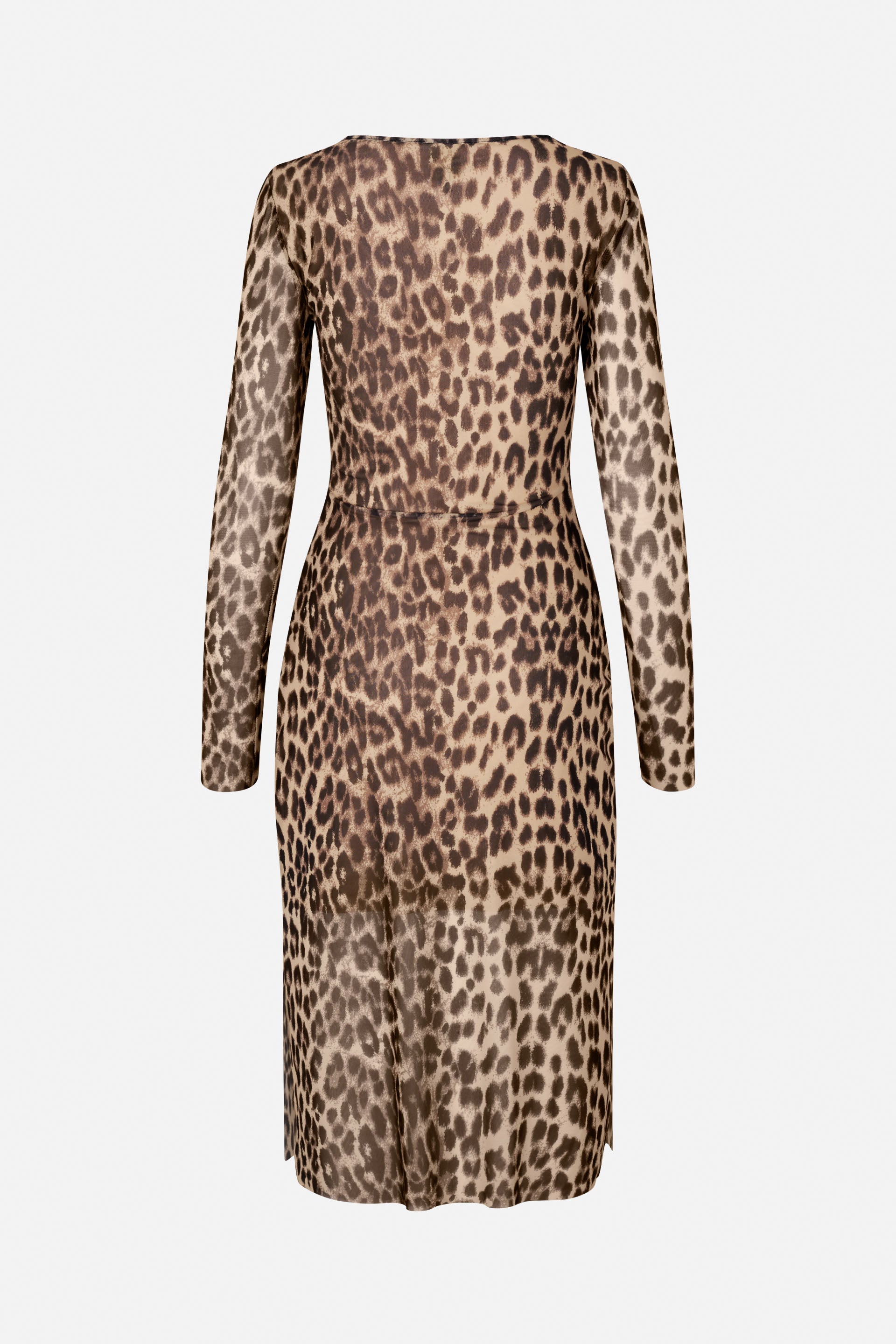 JOLANDA DRESS | Brown Baum Leopard