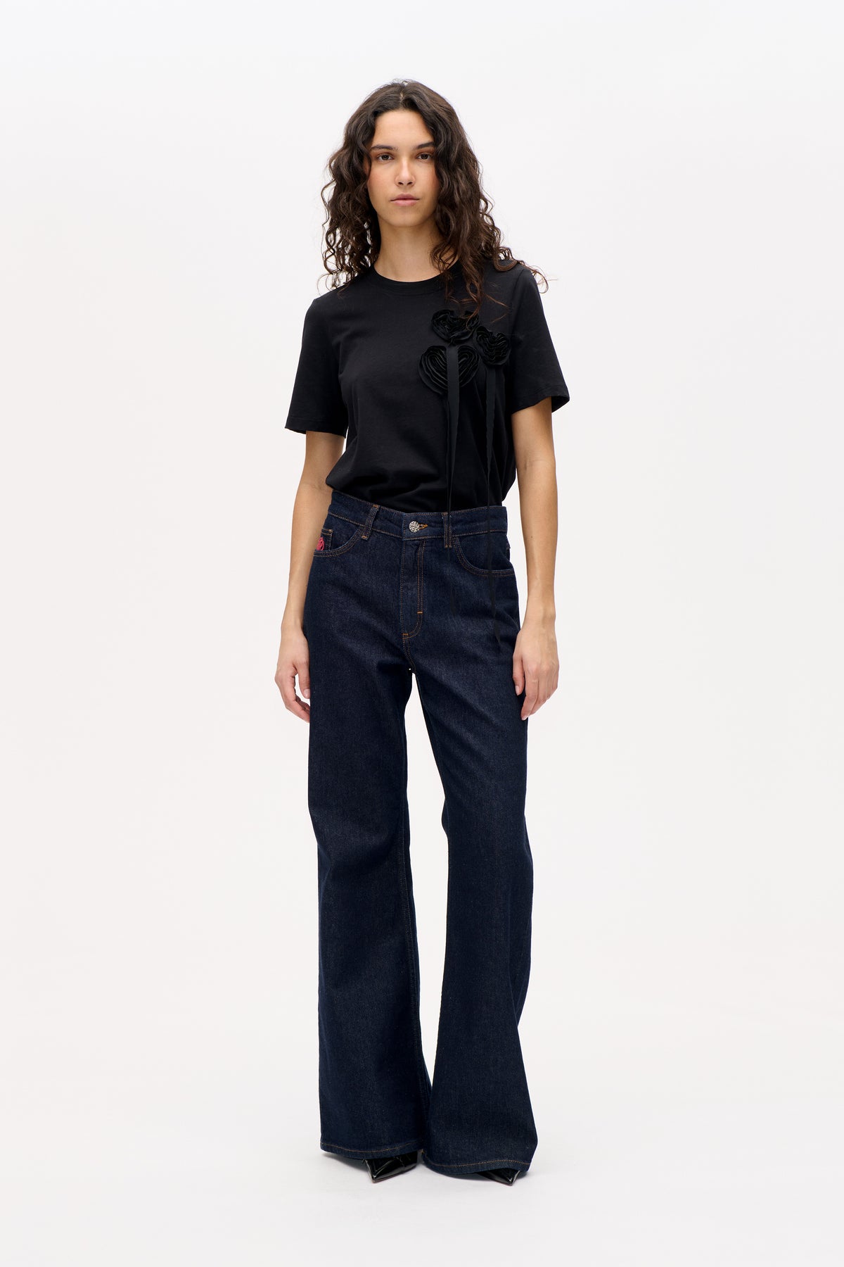 NILEA JEANS | Dunkle Denim-Waschung