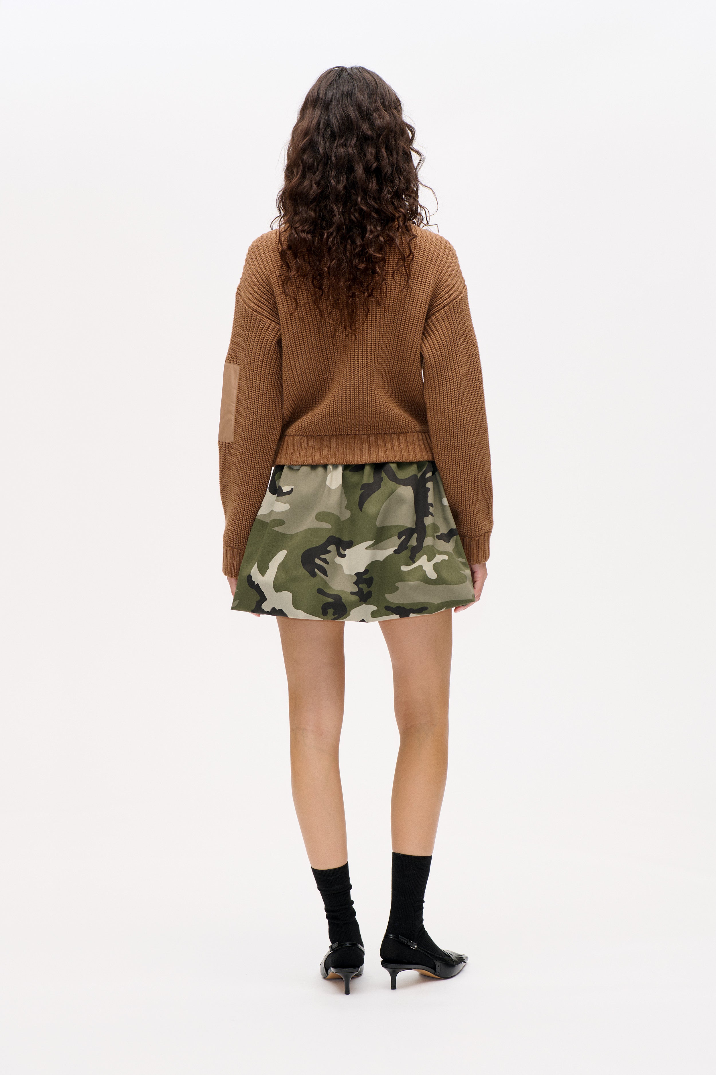 CLYDE SWEATER | Mocha Camel