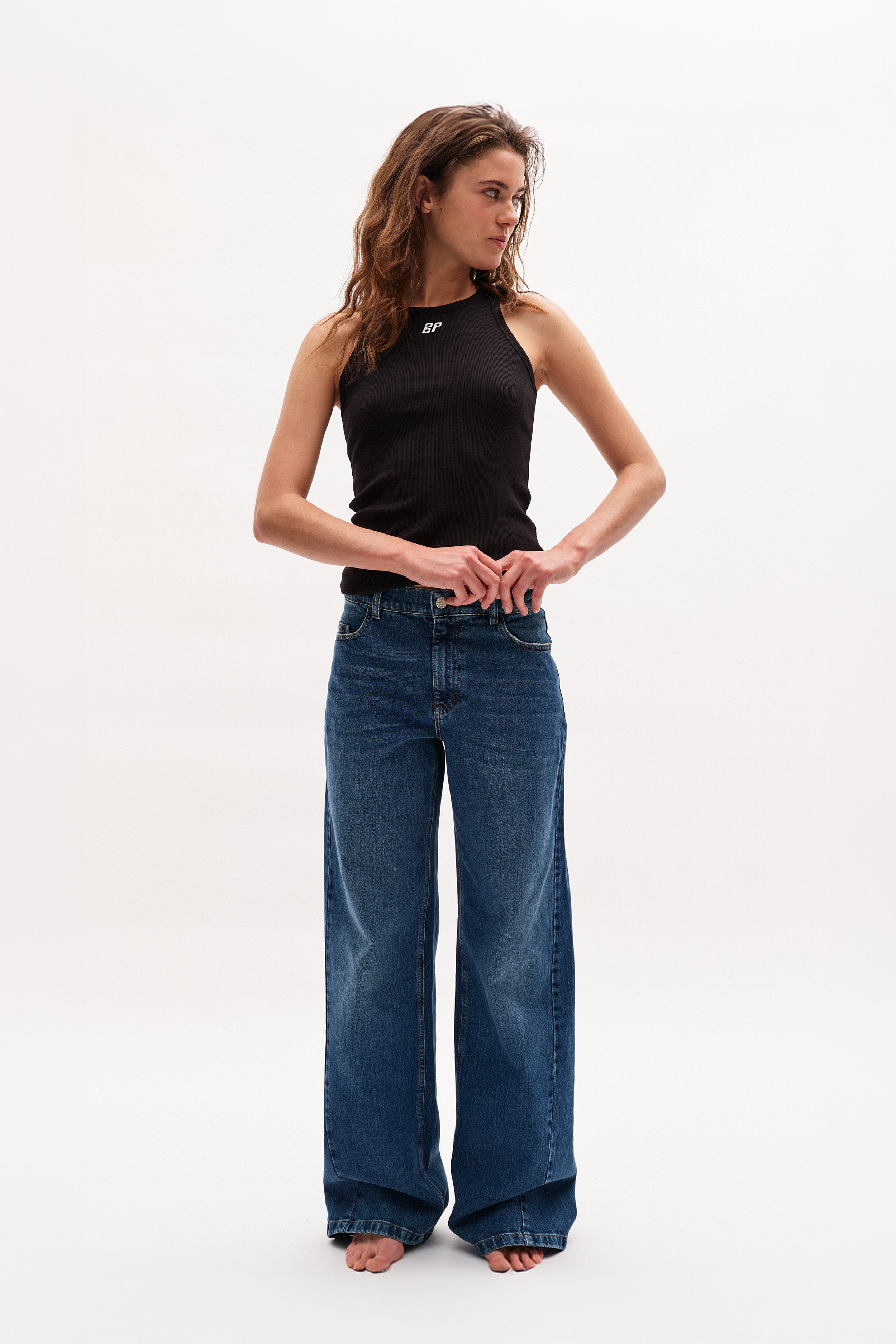 NO 03 JEANS | Verwaschenes Blau