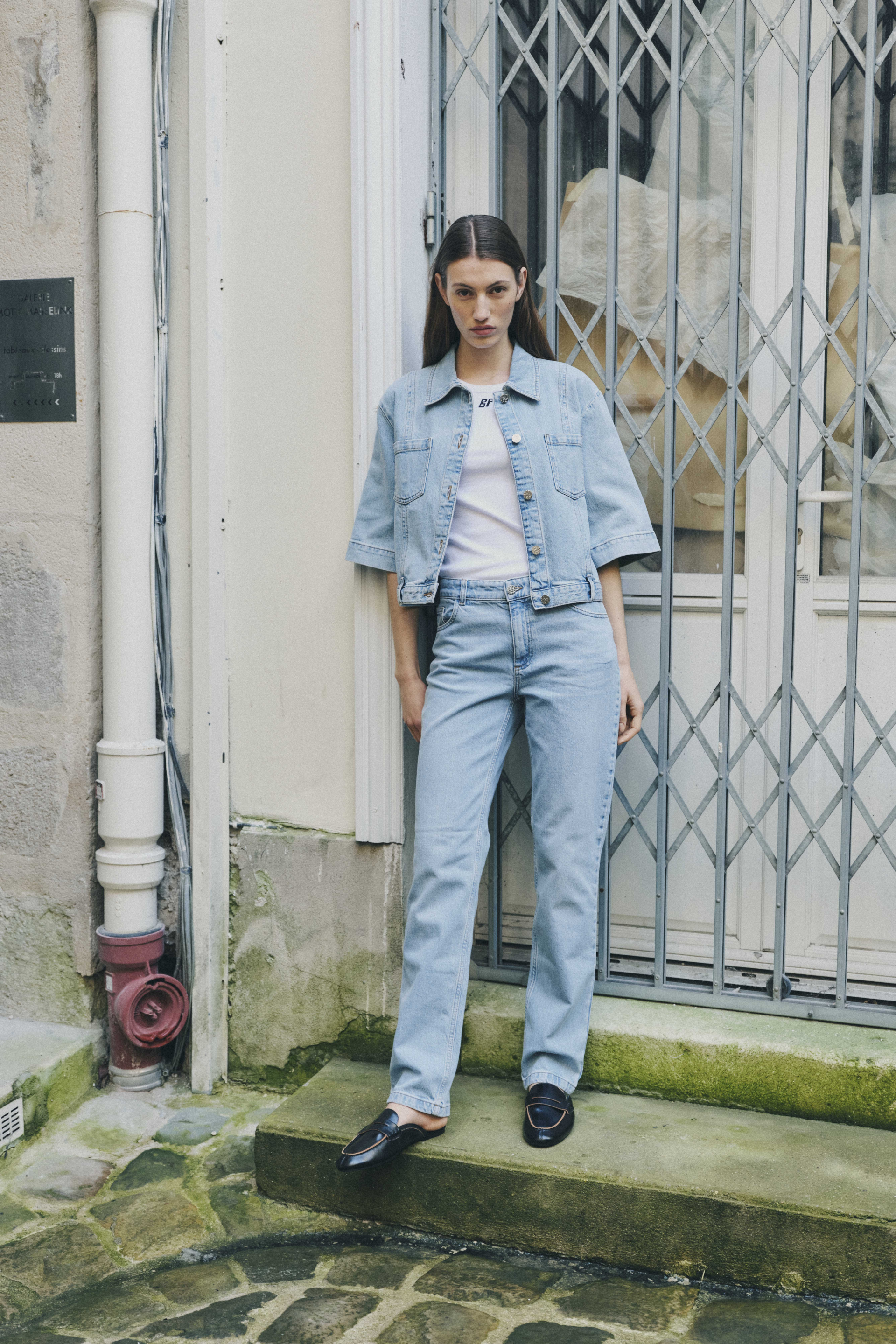 NO 05 SHIRT | Washed Light Blue