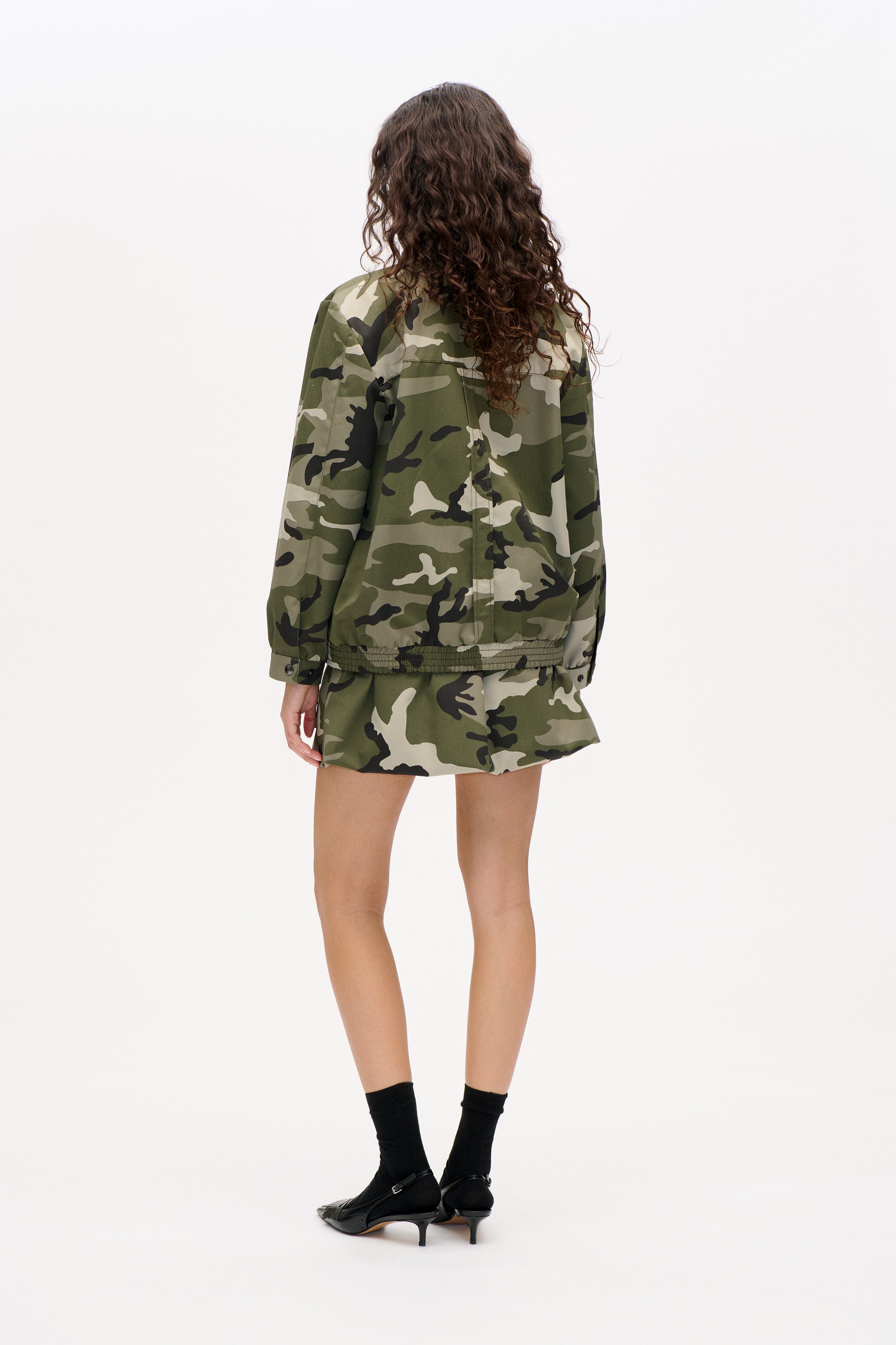 SAMAYA SKIRT | Chameleon Green