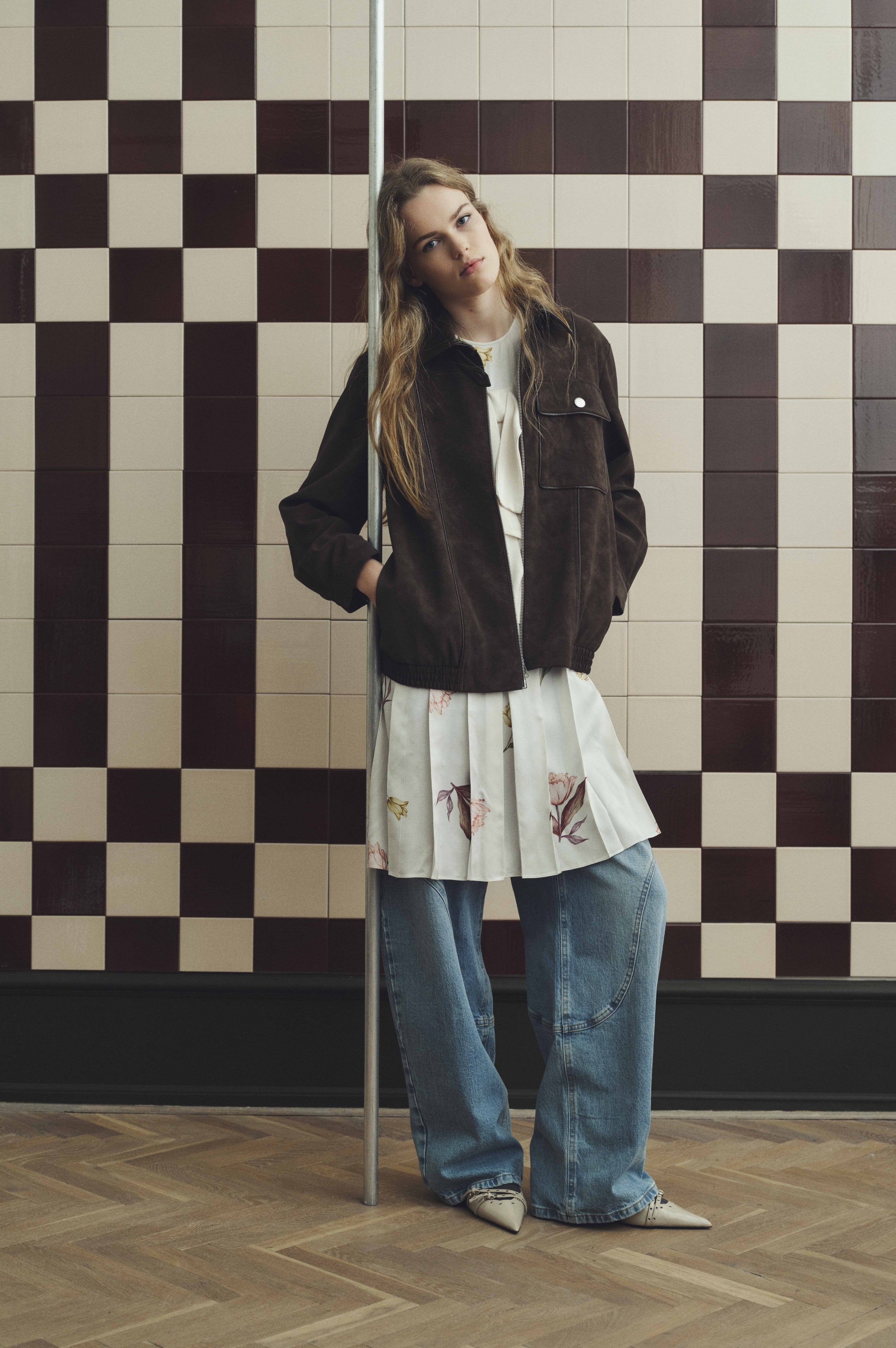 BELINE JACKE | kaffeebraun