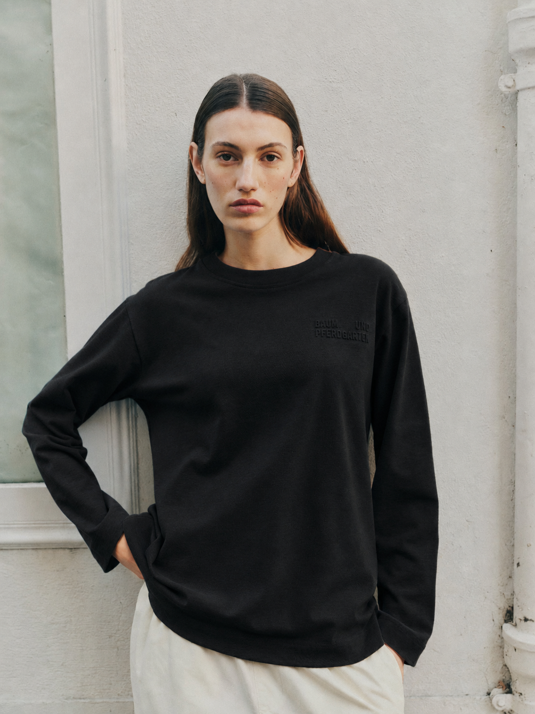 JEEVONA T-Shirt | Schwarz