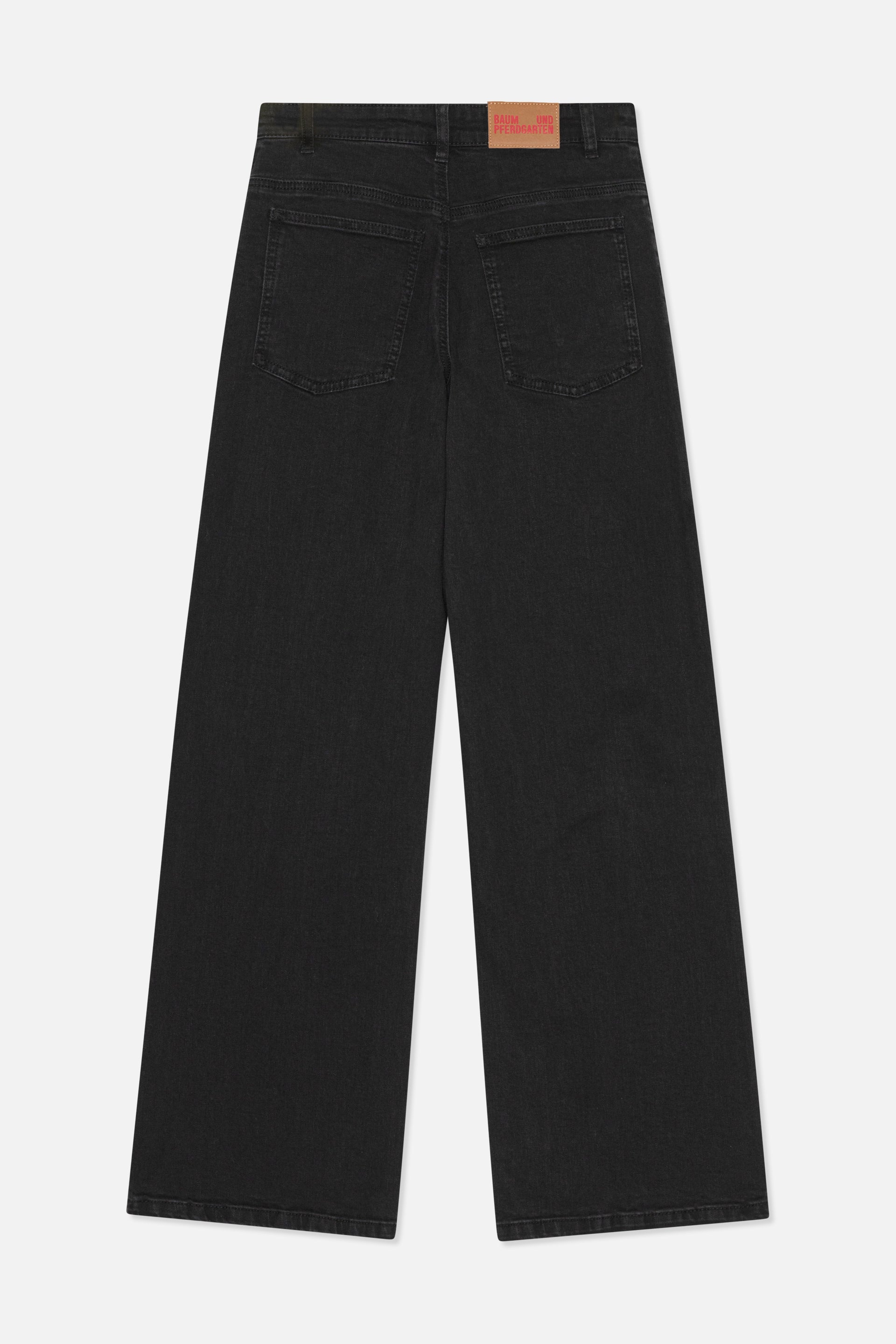 NO 01 NICETTE JEANS | Schwarzer Denim