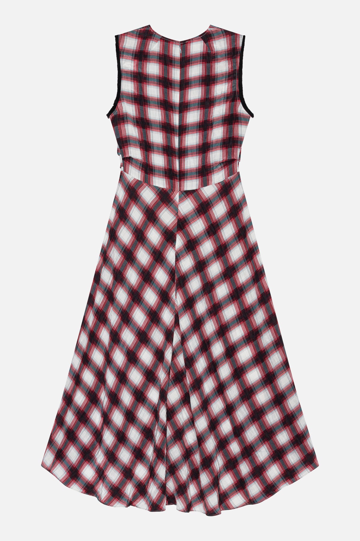 ATINA KLEID | Rot kariert