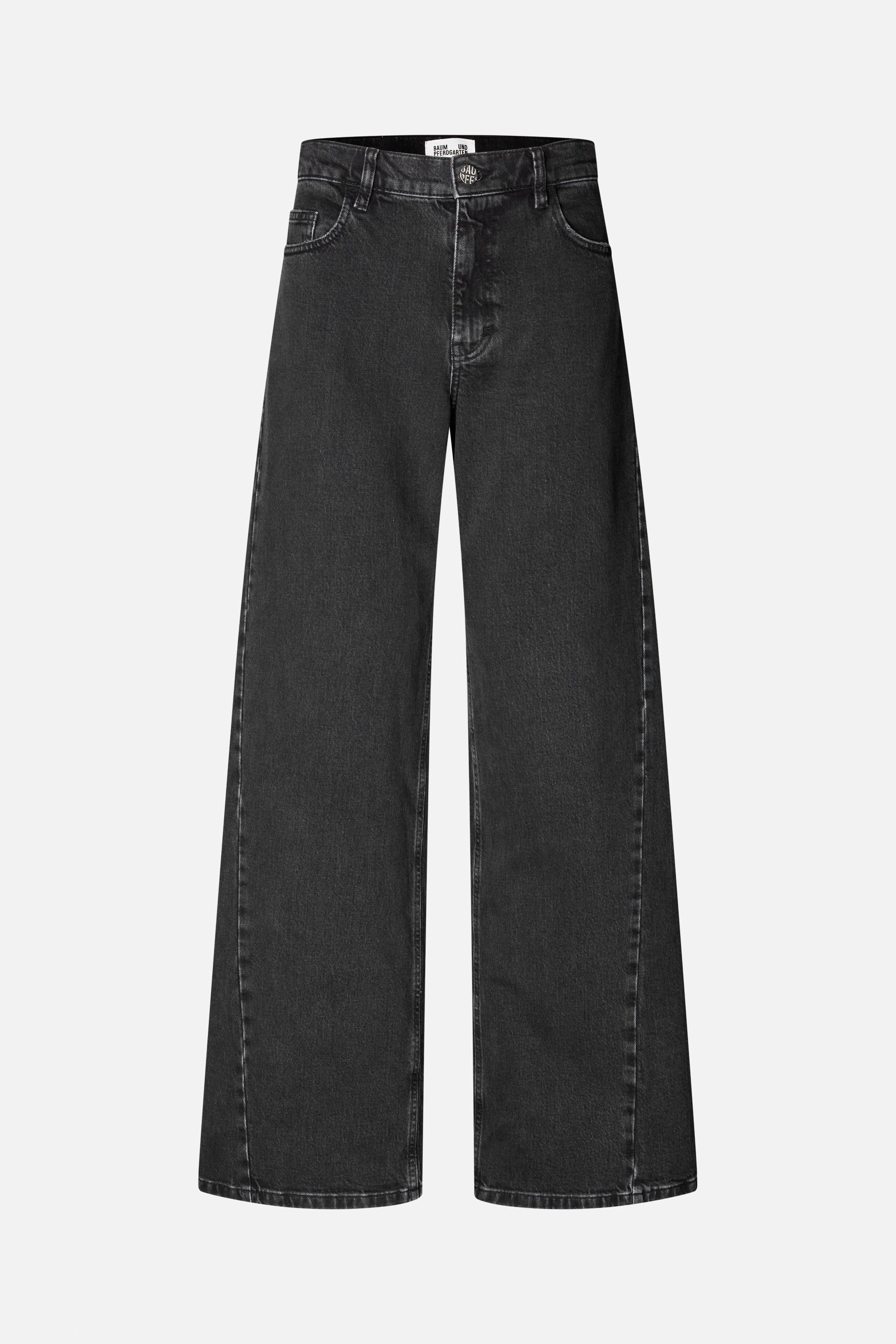 NO 03 JEANS | Black Washed Denim
