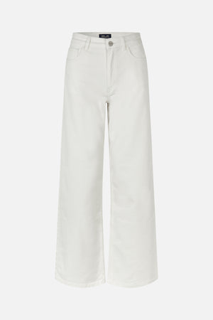 NO 01 JEANS | White Denim