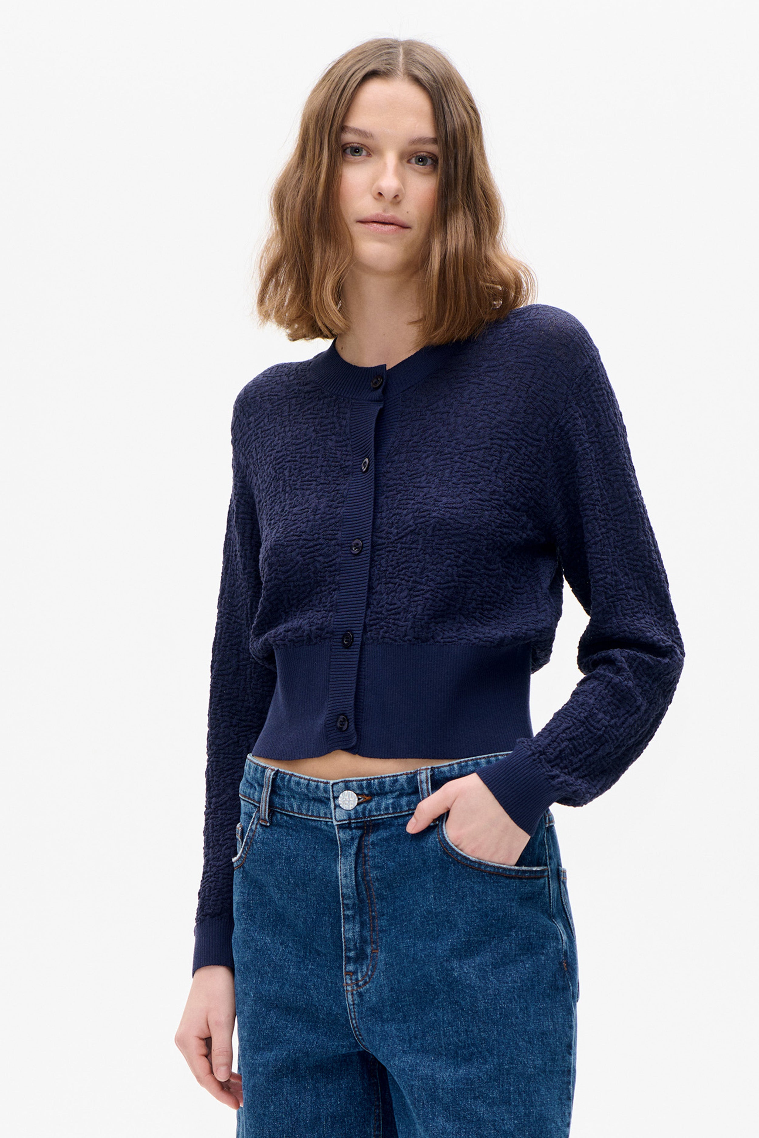 CHEA CARDIGAN | Inkling Blue