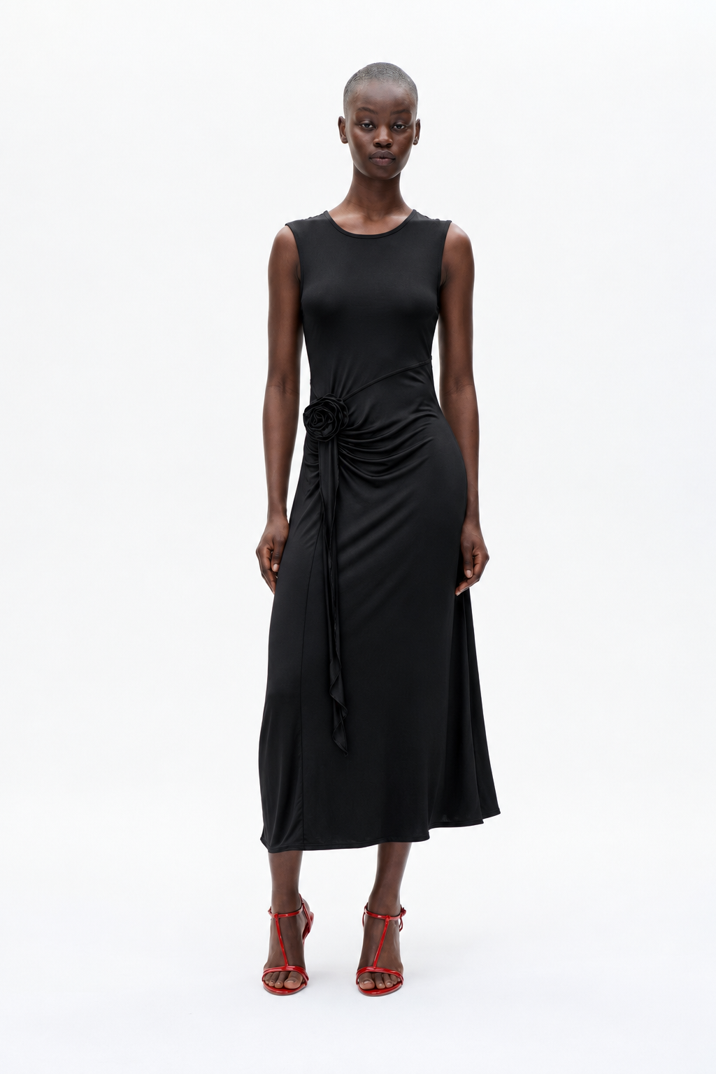 JITSKE KLEID | Schwarz