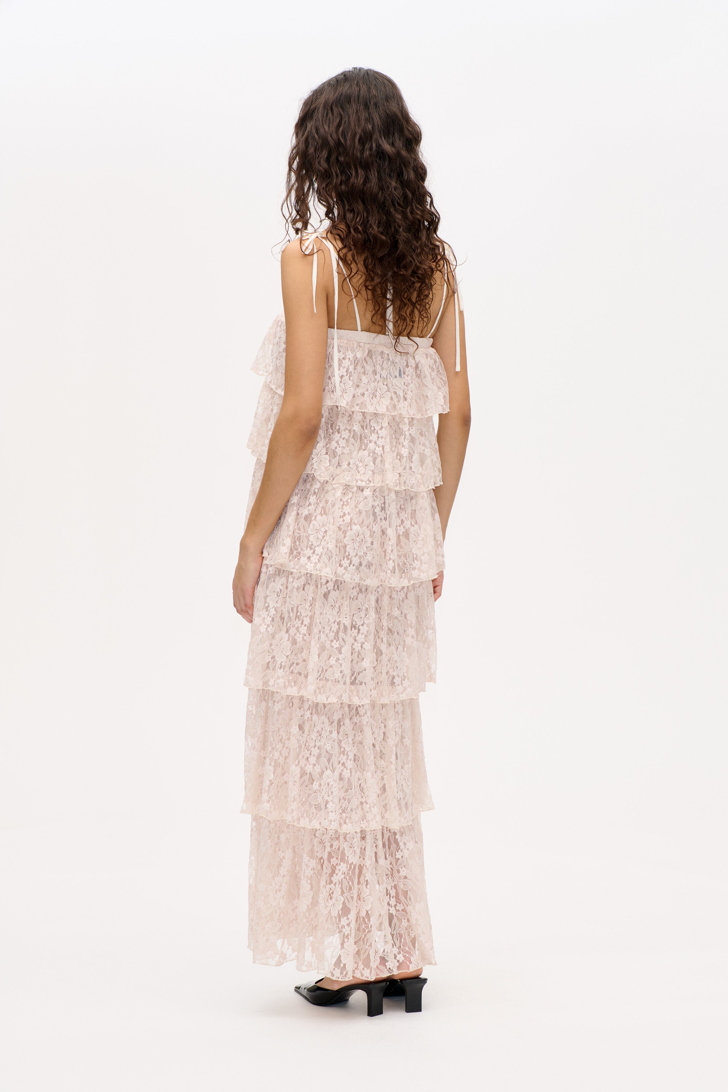 ANNELISE DRESS | White sand