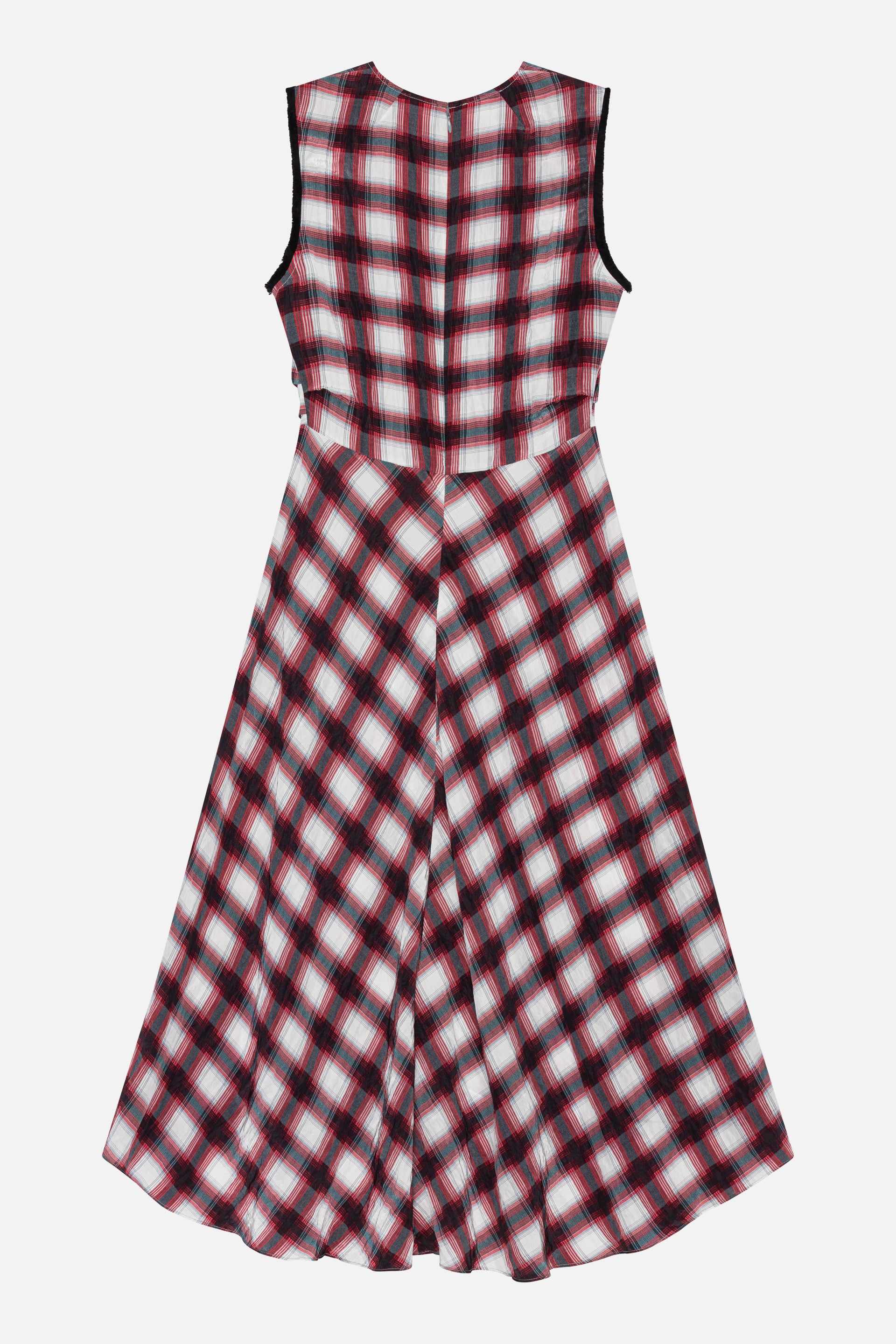 ATINA KLEID | Rot kariert
